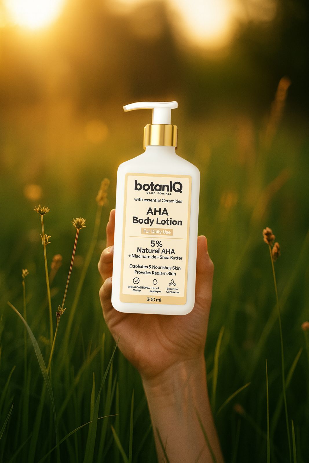 AHA body lotion