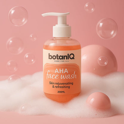 AHA face wash