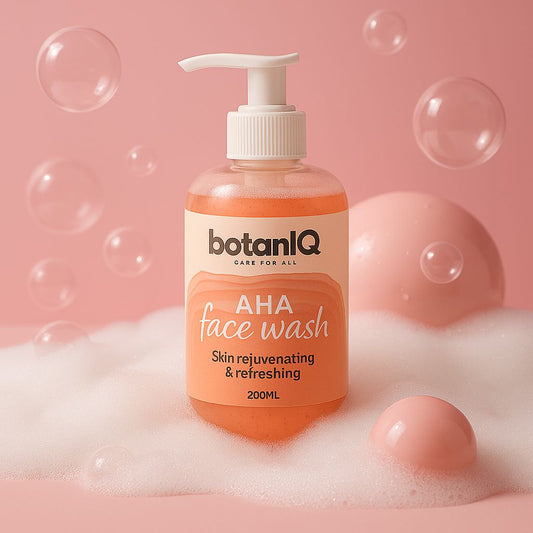 AHA face wash