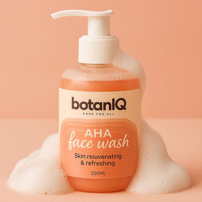 AHA face wash