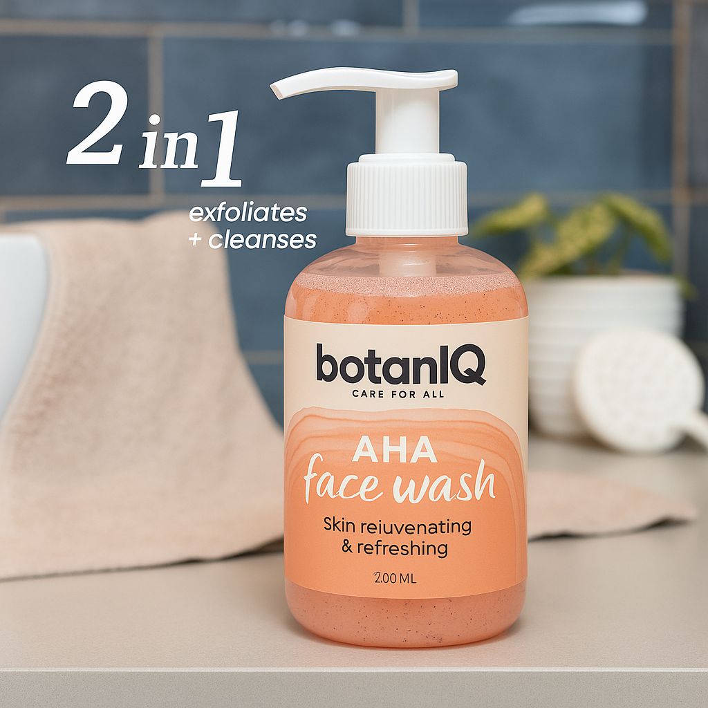 AHA face wash