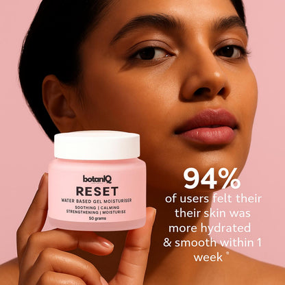 Water based gel moisturiser