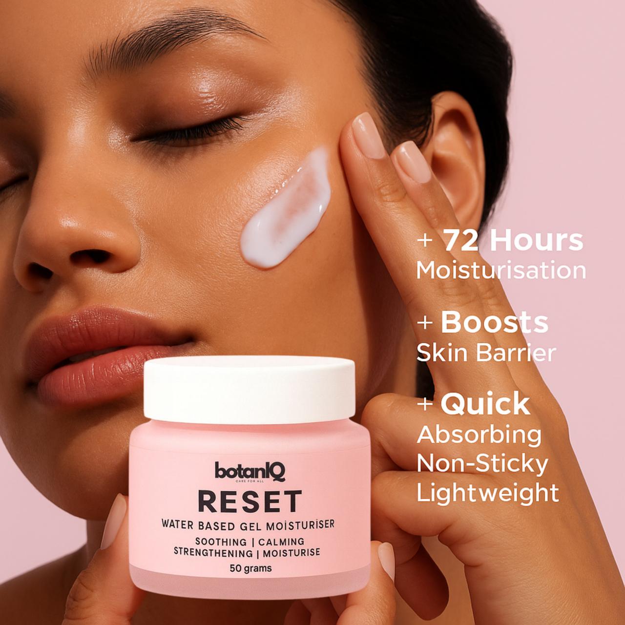 Water based gel moisturiser